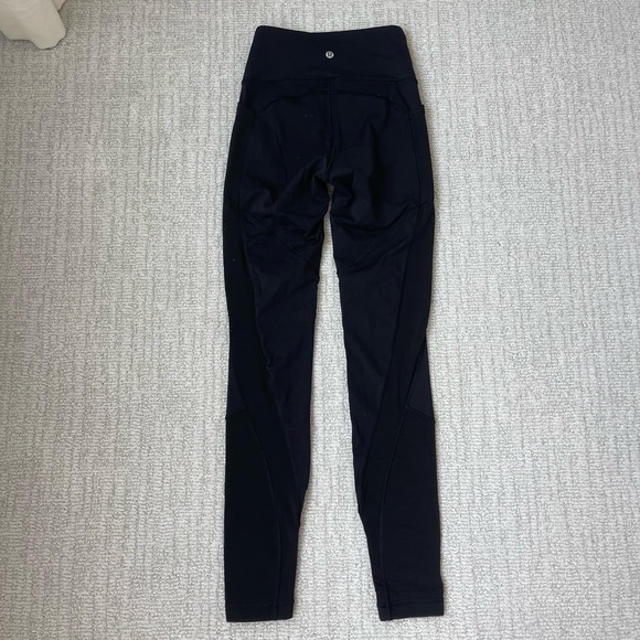Lululemon black leggings with mesh detailing - Picture 5 of 5